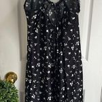 Wild Fable Floral Black and White Dress Photo 3