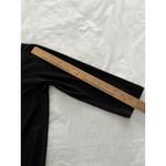 Sympli Tunic Size 10 Black Jersey Stretch Shift Dress Capsule Minimalist Travel Photo 11