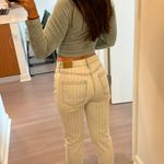 American Eagle Outfitters Stripe Mom Jeans Photo 2