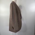 J.Crew Alfie Check Blazer BA482 Tollegno 1900 Italian Stretch Wool Navy & Tan Photo 7