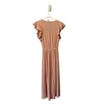 Caution to the Wind Dress Size Small Boho Wrap Peasant Cottagecore Stretchy Photo 1