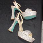 Betsey Johnson Champagne Platforms Photo 5