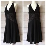 Jones New York Vintage black dress with lace Photo 1