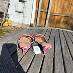 Wild Fable Nwt - Women's Lysandra Gingham Eyelet Kitten Heels - size 8.5 picnic Photo 4