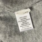 Banana Republic  Cotton Silk Blend Gray Ruffled Sleeveless Cardigan Womens Medium Photo 11