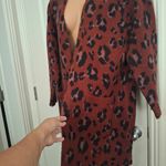Torrid Sz 2 Leopard Print Open Front Cardigan Photo 9