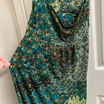 Charlie Paige green paisley floral halter maxi dress Photo 9