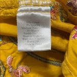 Johnny Was  Yellow Floral Embroidered Jacket Photo 5