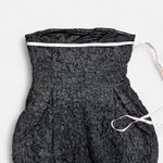 H&M 3D style Black Tulip  bandeau mini party dress bow  detail & attachable straps  Photo 5