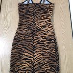 Divided New H&M Animal Print Cut Out Dress Size 0 Photo 3