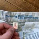 Gap girlfriend 4” black and white striped size 6 shorts Photo 1