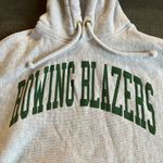 Rowing Blazers Grey sweatshirt pullover hoodie Size S small unisex? MSU? Gray Photo 10