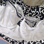 MiracleSuit  Women’s Black White Tankini‎ Swimsuit Top Size 10 Photo 5