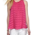 Kaari Blue NWT Ruffle Neck Swing Tank Photo 0