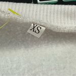 Graphic Pullover Sweatshirt Merry Christmas Y’all Novelty Print White XS Photo 2