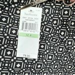 Van Heusen  Slim Fit Ankle Stretch Pants Tan Black Medallion Print Size 8 NEW Photo 10