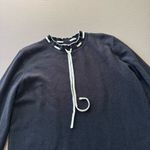 yakira bella. Tie Neck Knit Sweater Dress Photo 3