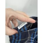 Burberry London Plaid Mini Halter Neck Dress Women Large Blue Plaid Babydoll Y2K Photo 6