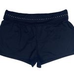 MotionWear ⍟ Roll Down Dance Gymnastics Short Shorts ⍟ Black Rhinestone ⍟ Small Photo 13