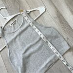 Joah Brown Tank Top crop womens Gray (small medium) casual loungewear athleisure Photo 5