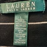 Ralph Lauren VTG  Off Shoulder Knee Length Dress Black Quiet Luxury Office Siren Photo 1