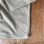 Croft & Barrow tan and white fleece vintage winter scene crewneck pullover Photo 6