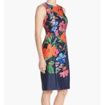 Eliza J Floral Print Sleeveless Scuba
Sheath Dress Photo 7