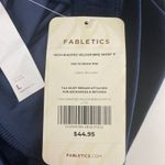 Fabletics Navy Velour 9″ Bike Shorts Size L NWT Photo 6