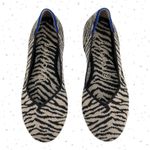 Rothy's Black Zebra Neutral Animal Print Casual Shoes EDS Spoonie Rothy’s The Flat 6.5 Photo 1