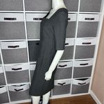 Betabrand  Executive Ponte Pinstripe Pencil Dress Size Medium Photo 6