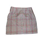 Hollister Side-Stripe Plaid A-Line Mini Skirt Grey🦎🌵 Photo 2