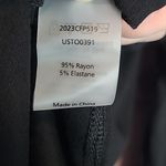 Universal Standard  POPOVER BLACK STRETCHY LONG SLEEVE BLOUSE NEUTRAL MODEST M Photo 8