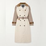 Barbour  Ingleby Colorblock Belted Trench Coat UK10/US6 Photo 3