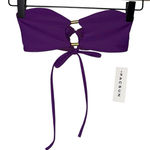 PacSun NWT ‎ Purple Bikini Top Strapless Photo 0