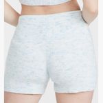 WAYF  Women Blue Tie Dye Knitted Drawstring Shorts Size L Photo 2