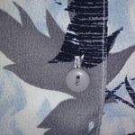 Laura Scott  24W Blue Gray Aloha Shirt Top Plus Photo 2