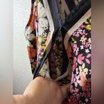 Joie Floral Tie Shoulder Wrap Front Cropped Tank Top M Photo 10