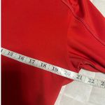 Nike  Dri-Fit Quarter Zip Hoodie Pullover Women's Size Medium Red Hooded Active Photo 5