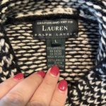 Ralph Lauren  Hand‎ Knitted Lambswool Hooded Sweater Coat Womens Size Large Photo 4