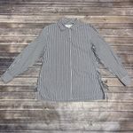 Derek Lam 10 Crosby Blue White Stripe Hidden Button Up Side Corset Tie Tunic 6 Photo 6