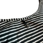 Volt Designs Rose Print Dress Stripe Back Colorful Stretch Size 3 Large Women's Pink Photo 10