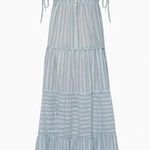 Lemlem / FWRD Nefasi Empire Maxi Dress in Sky Blue Photo 7