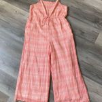 Urban Outfitters Audra Jumpsuit Gingham Plaid Medium Lined Party Vacation Photo 4