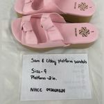 Sam & Libby  platform sandals, pink size 9‎ Photo 8