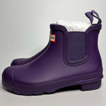 Hunter Original Waterproof Chelsea Rain Boots in Dark Iris Photo 0