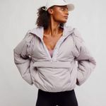 Free People NWT Purple Puffer Coat Photo 4