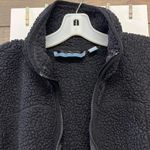 Free Country  Women’s Black Teddy Bear Zip-Up Sleeveless Vest with Pockets-Large Photo 6