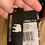 American Stitch Faux Fur Bomber Jacket Size M Photo 7