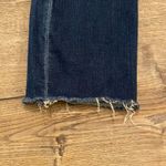 AGOLDE  Dark Wash Frayed Ankle Zipper Fly Skinny Jeans Women's size 27 Photo 3