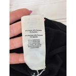 Wilfred Aritzia Black High Neck Short Sleeve Midi Tee Shirt Dress Womens Size M Photo 5